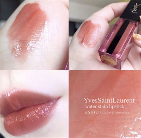 ysl 610 lip stain|does matte lipstick stain.